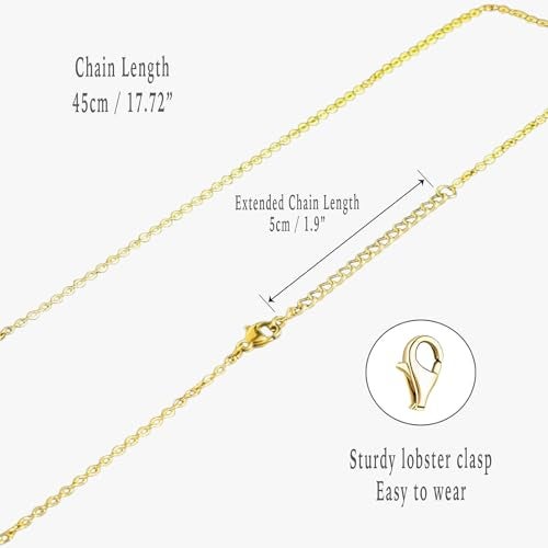 MALLAbyLAMMA Graduation Compass Necklace 18K Gold Plated with Jewelry Box, Inspirational Graduation Gift for Her, Congratulations Keepsake Graduation Cap Box, Graduation Gift Ideas for High School College Grads - Image 4