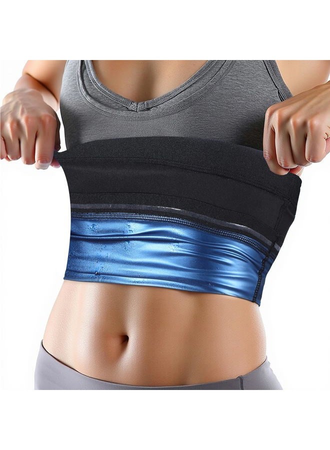 Wanmu Waist Trimmer for Women, Sweat Sauna Belt Band, Waist Cincher, Sauna Slimming Belt S/M-Size - Image 1