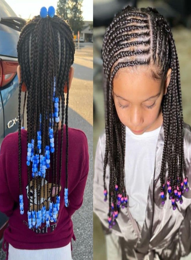 Leticia Kids Braiding Hair Pre stretched 16 inches Black Yaki ez Braid Braiding Hair for Kids Knotless Braids - Image 4
