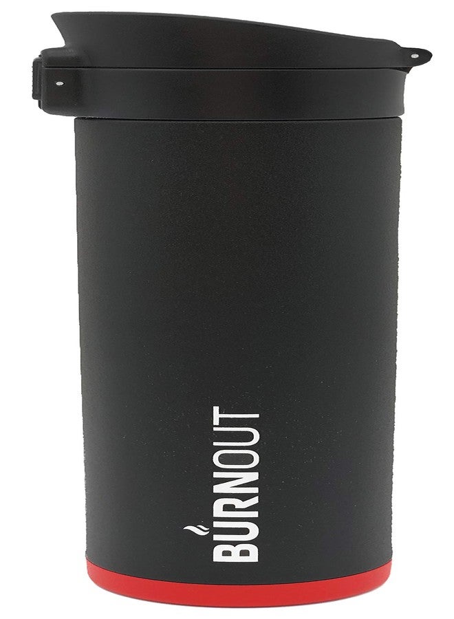 BURNOUT Temperature Regulating 16 oz. Smart Mug - New Pop Top Lid (Black) - Image 1