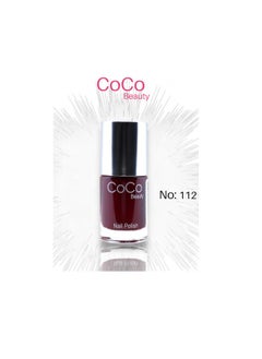 Coco Nail Polish ( 112 Garnet ) - 12ml  - Image 2