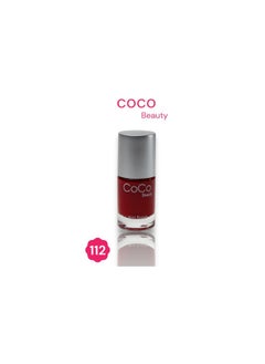 Coco Nail Polish ( 112 Garnet ) - 12ml  - Image 1
