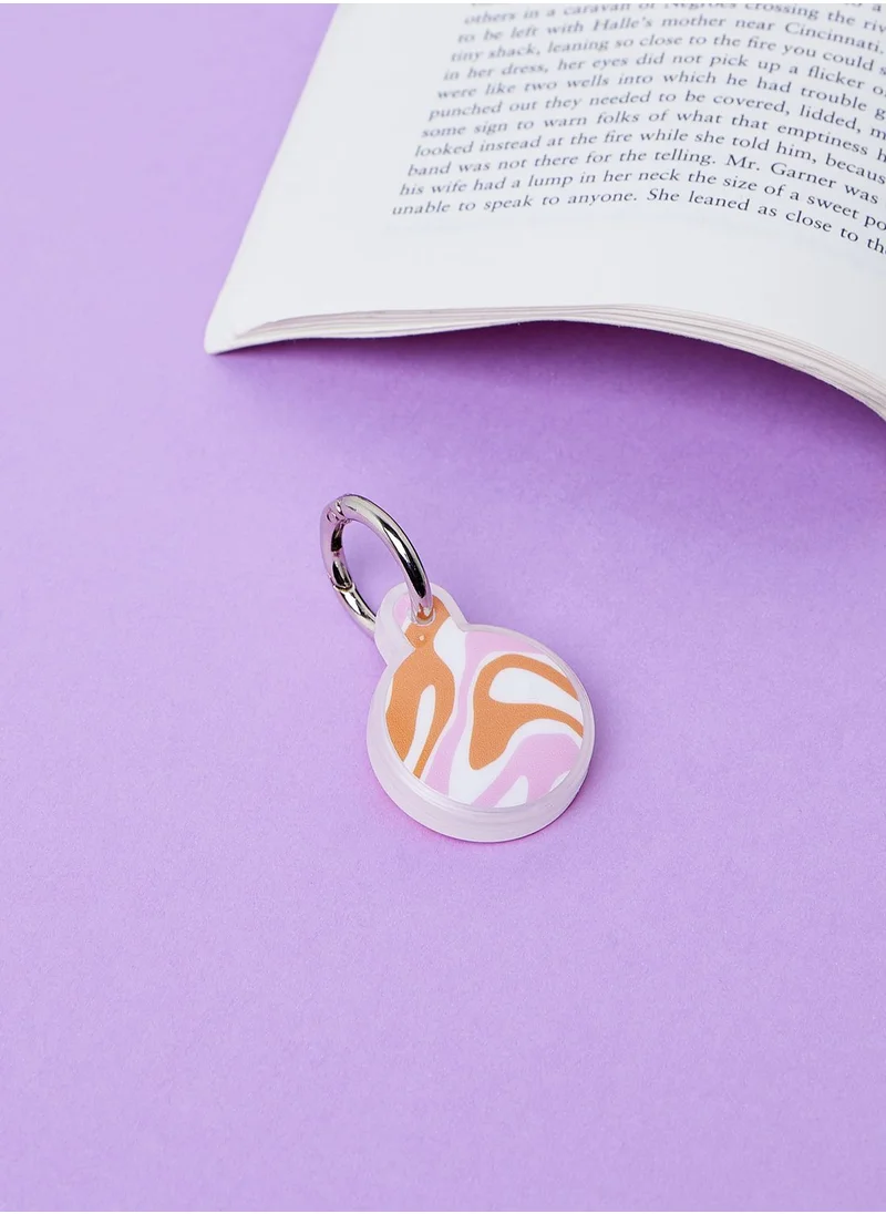 COCONUT LANE 70'S Swirl Air Tag Case
