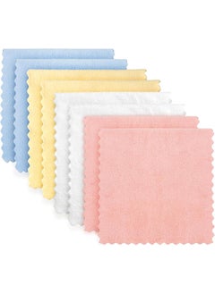 HOMEXCEL HOMEXCEL Burp Cloths for Baby 8 Pack-Extra Absorbent Soft Coral Fleece Burping Cloths for Newborn Girl Boy-20 x 10 Inch Large Baby Washcloths Gentle on Baby Sensitive Skin  - Image 1
