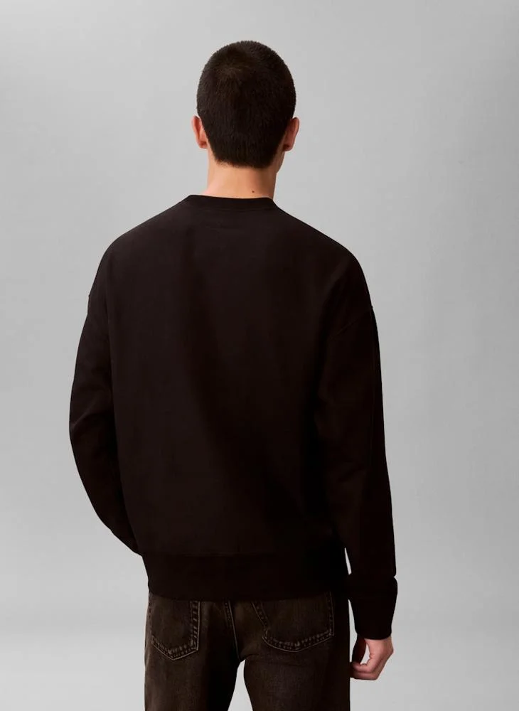 كالفن كلاين جينز Monologo Crew Neck Sweatshirt