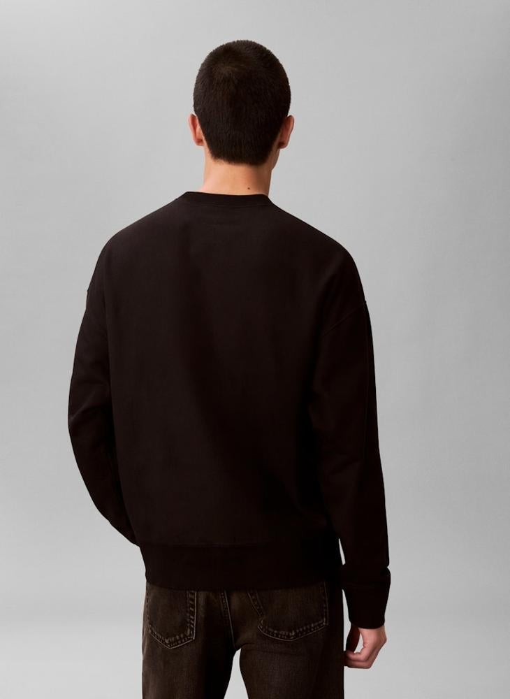 Calvin Klein Jeans Monologo Crew Neck Sweatshirt - Image 2