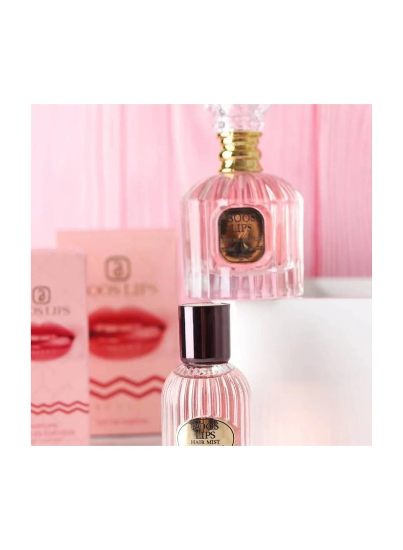 بووس طقم عطر + معطر الشعر BOOS LIPS او دي بارفيوم - Image 2