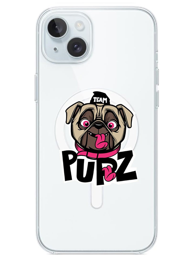 Theodor Magnetic Case for iPhone 15 Plus 6.7-inch Compatible with MagSafe Wireless Charging, Shockproof Phone Bumper Cover pupz copy - Image 1