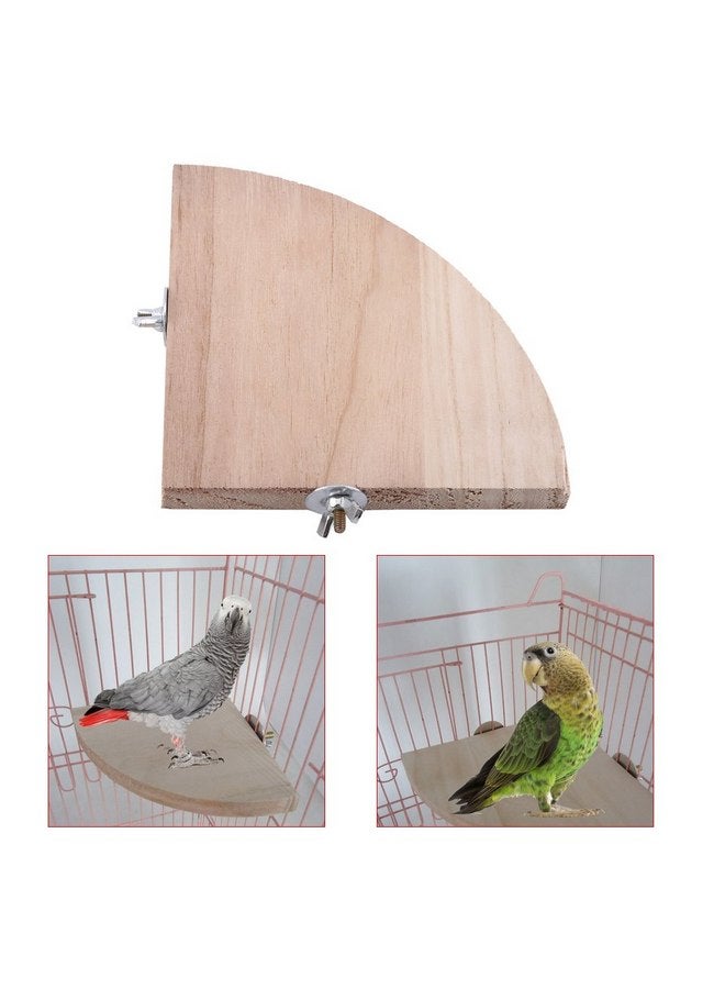 فديت مروحة خشبية على شكل طائر من Fdit بتصميم للببغاء والكوكتيل والباراكيت - Image 3