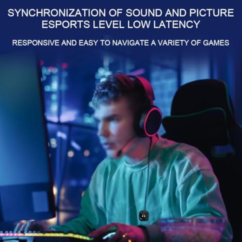 Wireless In Ear Monitor System for live performance and studio use, 5.8G IEM system with transmitter/receiver and earphones, black ABS plastic, ultra-low latency and stable transmission - Image 4