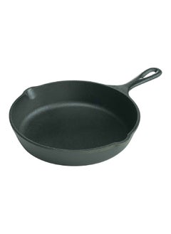 LODGE Pre-Seasoned Cast Iron Non-Stick Round Skillet Pan Black 1.8 x 8.7 x 13.3 Inch L5SK3  - Image 2