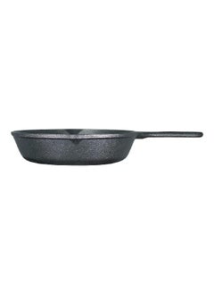 LODGE Pre-Seasoned Cast Iron Non-Stick Round Skillet Pan Black 1.8 x 8.7 x 13.3 Inch L5SK3  - Image 3