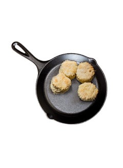 LODGE Pre-Seasoned Cast Iron Non-Stick Round Skillet Pan Black 1.8 x 8.7 x 13.3 Inch L5SK3  - Image 1
