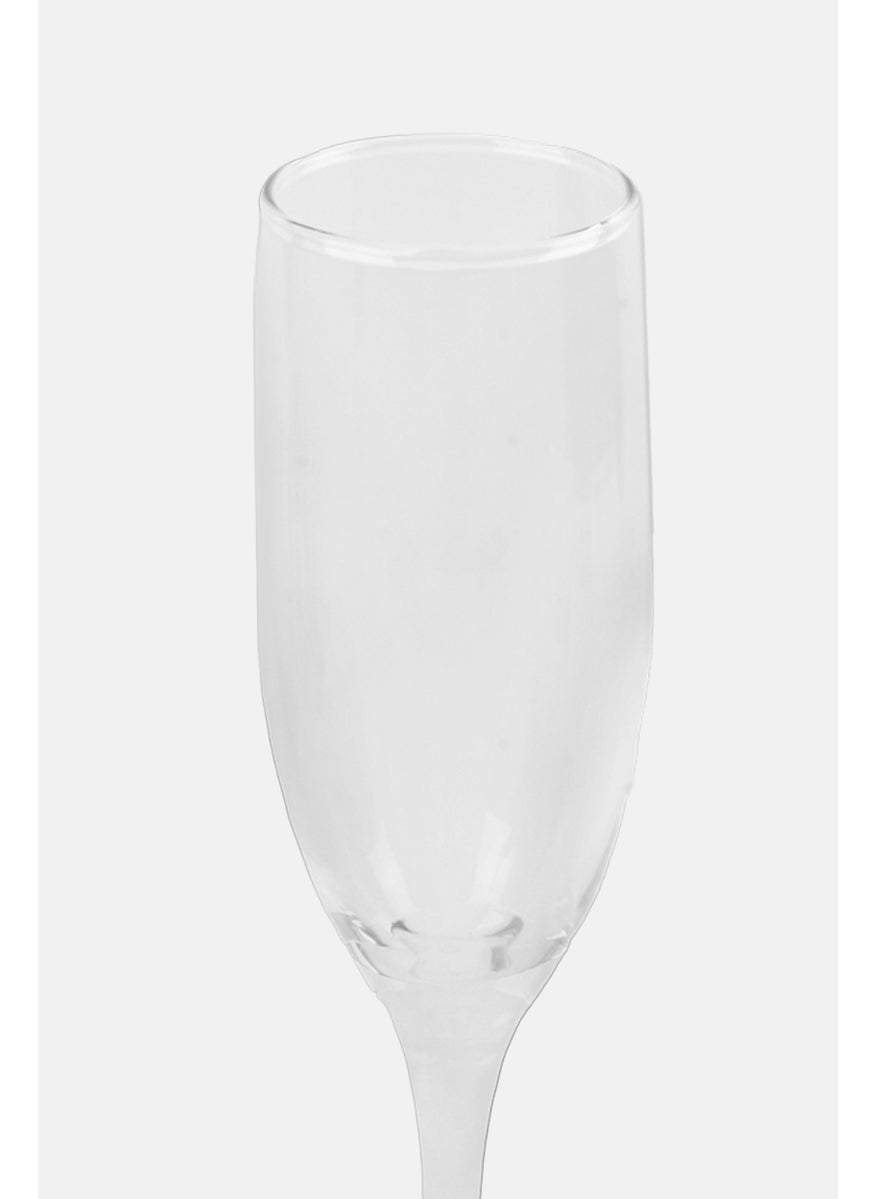 4 Piece Fluted Glass Set 177, 4 ml, Tranarent