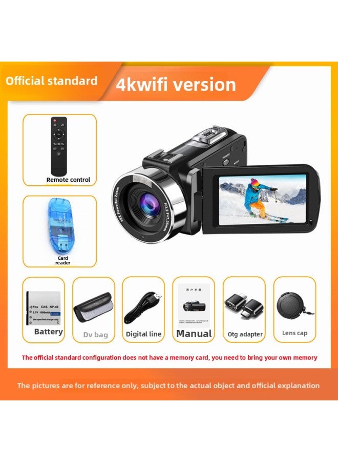 Generic R4 Camera Digital HD 4K Professional DV Handheld Photo Video Photography Camera Travel Wedding-Body Color:Official Standard Configuration - Official Standard Configuration  - Image 1