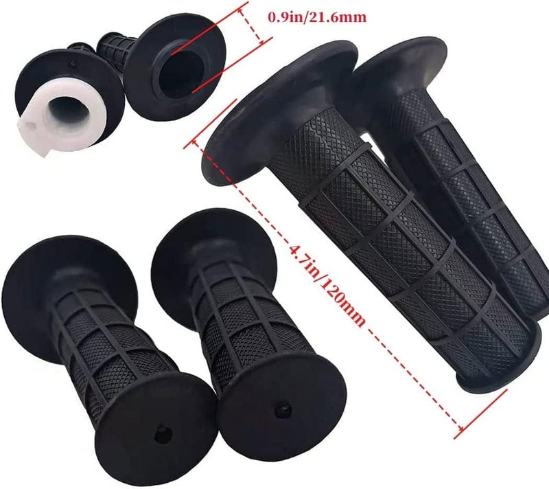 Aniro Moto قبضات دواسة الغاز لمقود الدراجة النارية مع كابل ومشبك لدراجات هوندا الترابية - Image 5