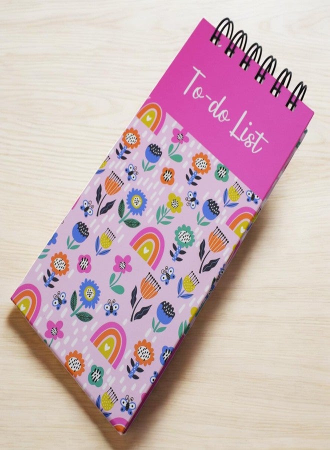 Asera To Do List Notepad | Daily Planner Diary | Pages - 129 | Writing Pad Gift for boys and Girls | Birthday Return Gifts (Pink To do) - Image 1