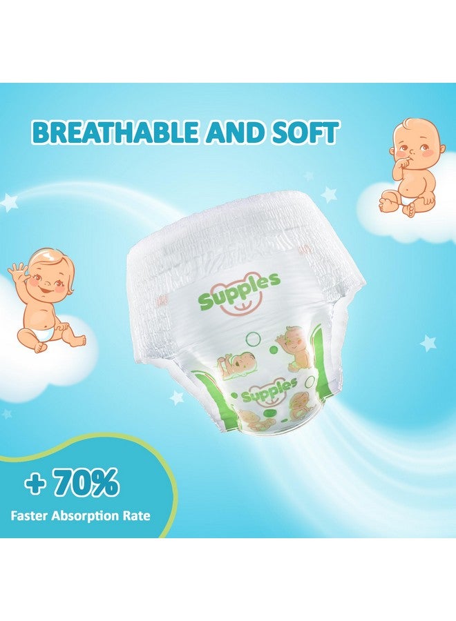 Supples Brand - Supples Premium Diapers, Medium (M), 31 Count, 7-12 Kg, 12 Hrs Absorption Baby Diaper Pants - Image 2
