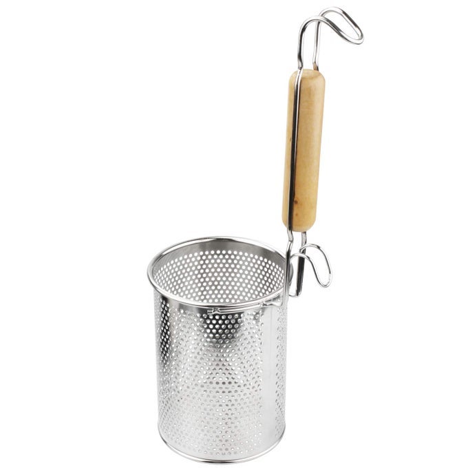 SPAGHETTI STRAINER SPOON STAINLESS STEEL FOOD STRAINER NOODLE STRAINER WITH HANDLE 44 X 46 X 147 INCHES
