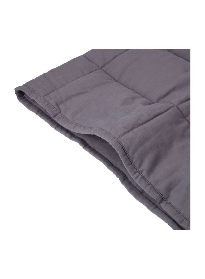نيبمينينت Cotton Blanket Dark Grey 80x60inch - Image 3
