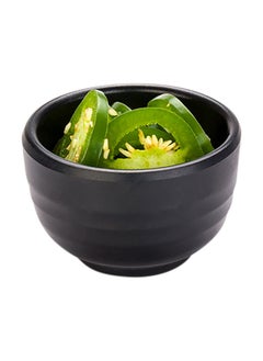 Restaurantware Restaurantware-Voga 2 Ounce Sauce Cups, 10 Round Dipping Cups - For Condiments And Individual Portions, Dishwashable, Black Melamine Dipping Cups, Shatterproof, Japanese Style  - Image 5
