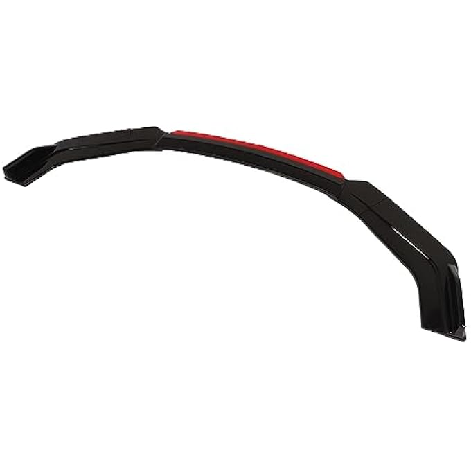 PenRux Front Bumper Lip Separator, Sporty Glossy Black Front Bumper Splitter Durable 6PCS Improved Stability for Accord - Image 2