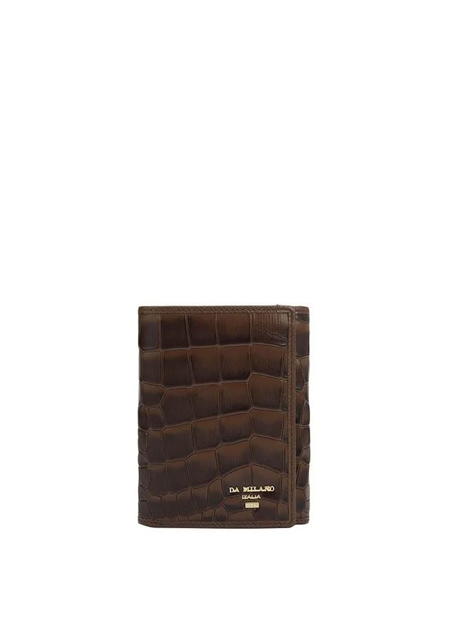 Genuine Leather Brown Ladies Wallet