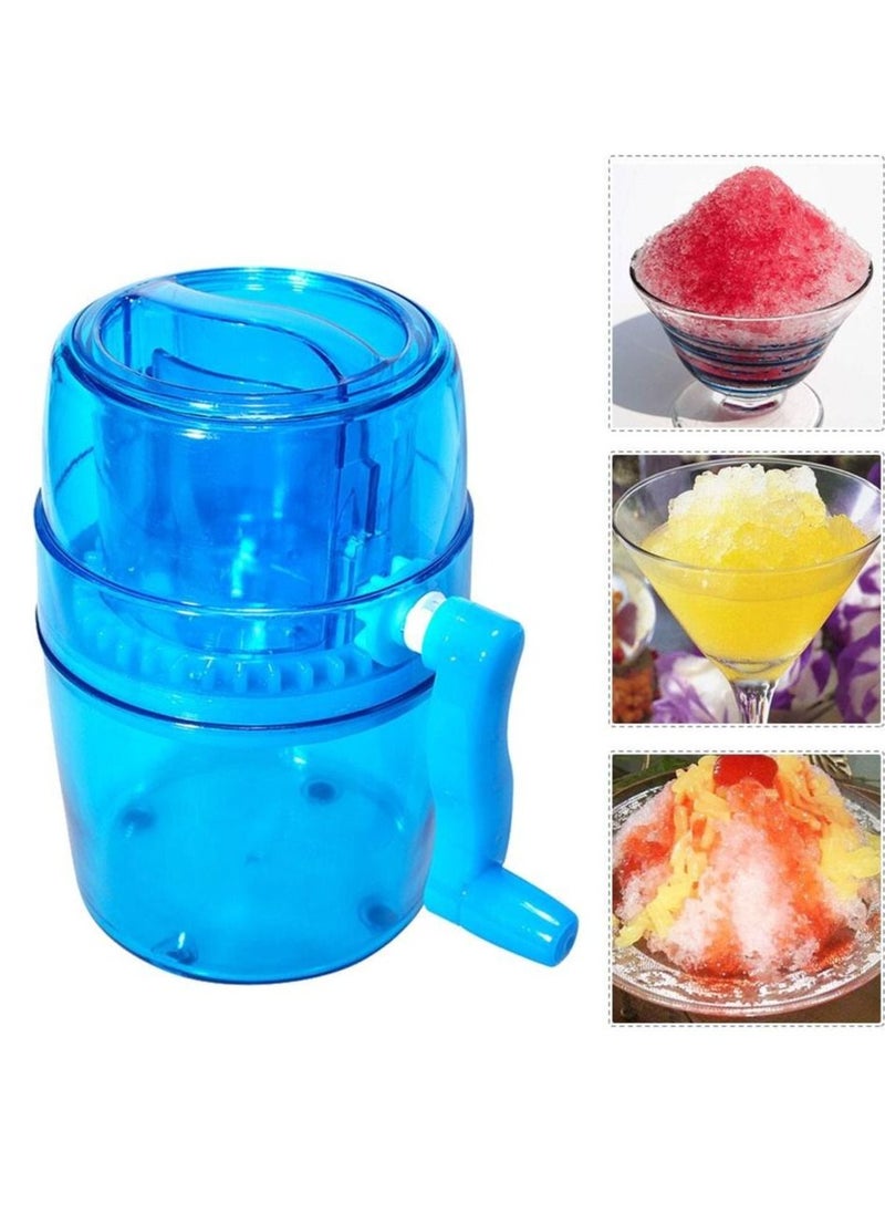 Generic - Handle DIY Ice Crusher Manual Portable Ice slush Maker home Snow Cone Smoothie Ice Block Making Machine Ice Shaver - Image 1