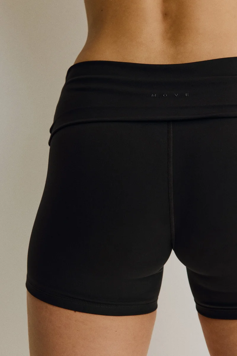 H&M  Foldover sports hotpants with SoftMove™ for Women | Best Price UAE
