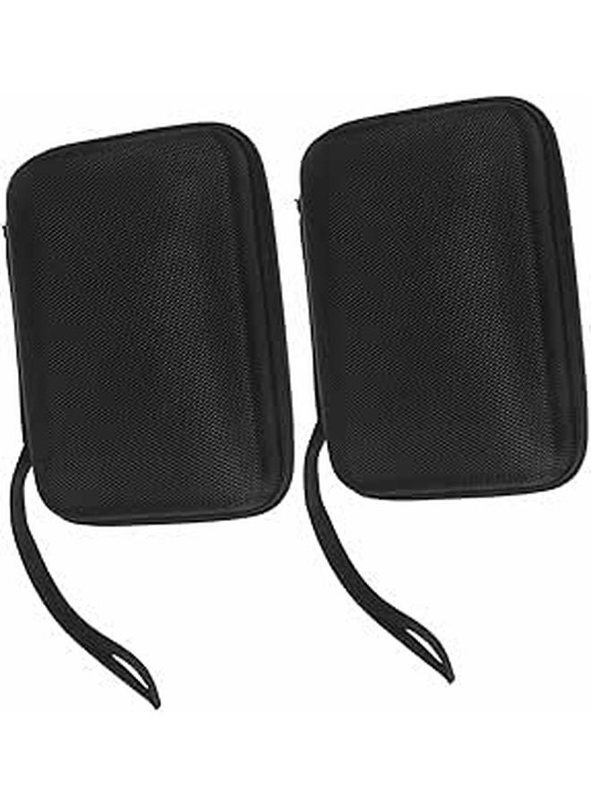 2pcs EVA Storage Case for Hard Drives and Earbuds Portable Zipper Bag Organizer - Image 1