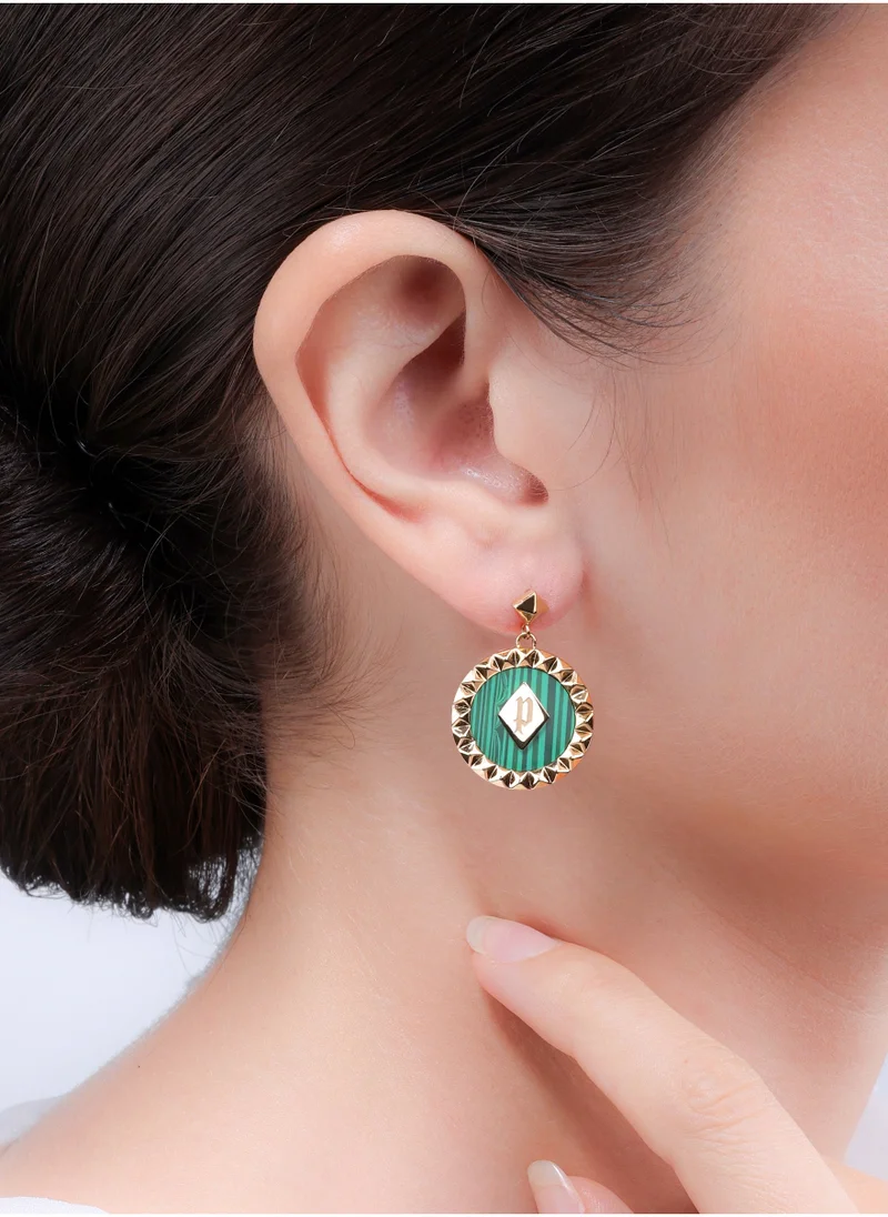 POLICE Medallion Earring For Women
