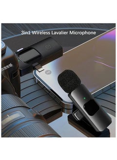 Generic 3-in-1 Wireless Lavalier Microphone for iPhone, iPad, iPhone 15 USB-C, Android, Computer, Camera – Dual Mini Clip-On Mics with Plug & Play, Intelligent Noise Reduction, Auto Sync, for Vlog, YouTube, TikTok, Live Streaming  - Image 5