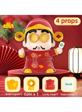 Year's Face-changing Treasure Bag God Of Wealth Office Desktop Luckily Ornaments Cute Decompression Year Gifts-Colour:God Of Wealth [face Changing Treasure Bag] Color Box + 4 Props - pzsku/ZCCEDB820D6589B130526Z/45/1745464008/8bd08694-462d-4627-81ea-08db4cf99abd