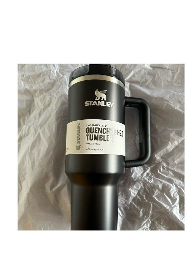 Stanley - Stanley Cup Quencher H2.0 FlowState Stainless Steel 1200ml black - Image 1
