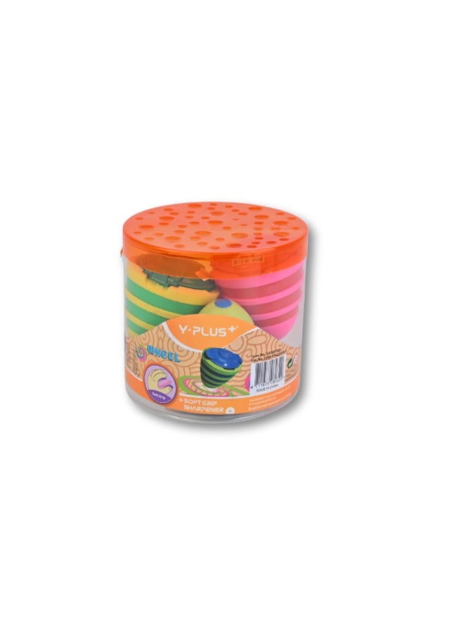 Y plus+ Y-PLUS+ Wheel Sharpener with Soft Grip - Assorted Colors - Image 1