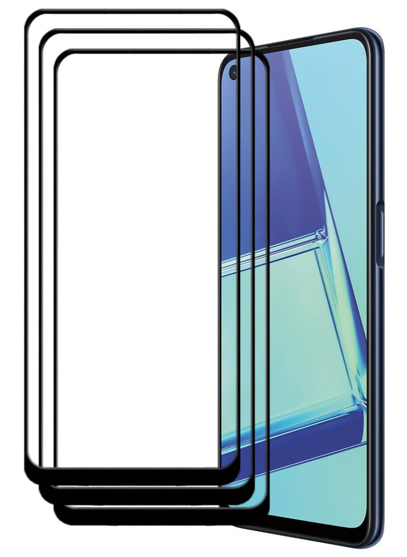 ACLIX 3 Pieces Antistatic ESD Dustproof Premium Quality High Definition Tempered Glass Screen Protector Designed For Oppo A52 - Image 1