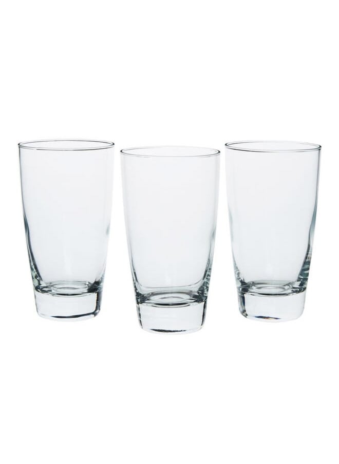 Bormioli Rocco Rocco 3Piece Long Glass Set Clear 360Ml 
