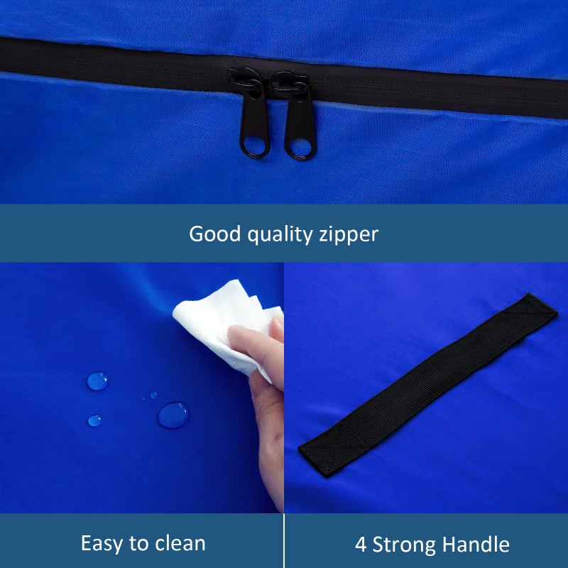 Moonsea Queen Mattress Bags for moving, Waterproof Reusable Storage Bag, Strong Zipper, Extra Heavy Duty Easy Carrier Protector for Moving, Fits Up to 15 Inch - Image 3