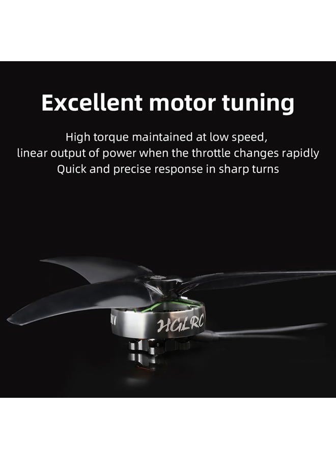 HGLRC Specter 1804-3500KV 4S Brushless Motor for 3-3.5Inch FPV Freestyle Racing Drones - Image 5