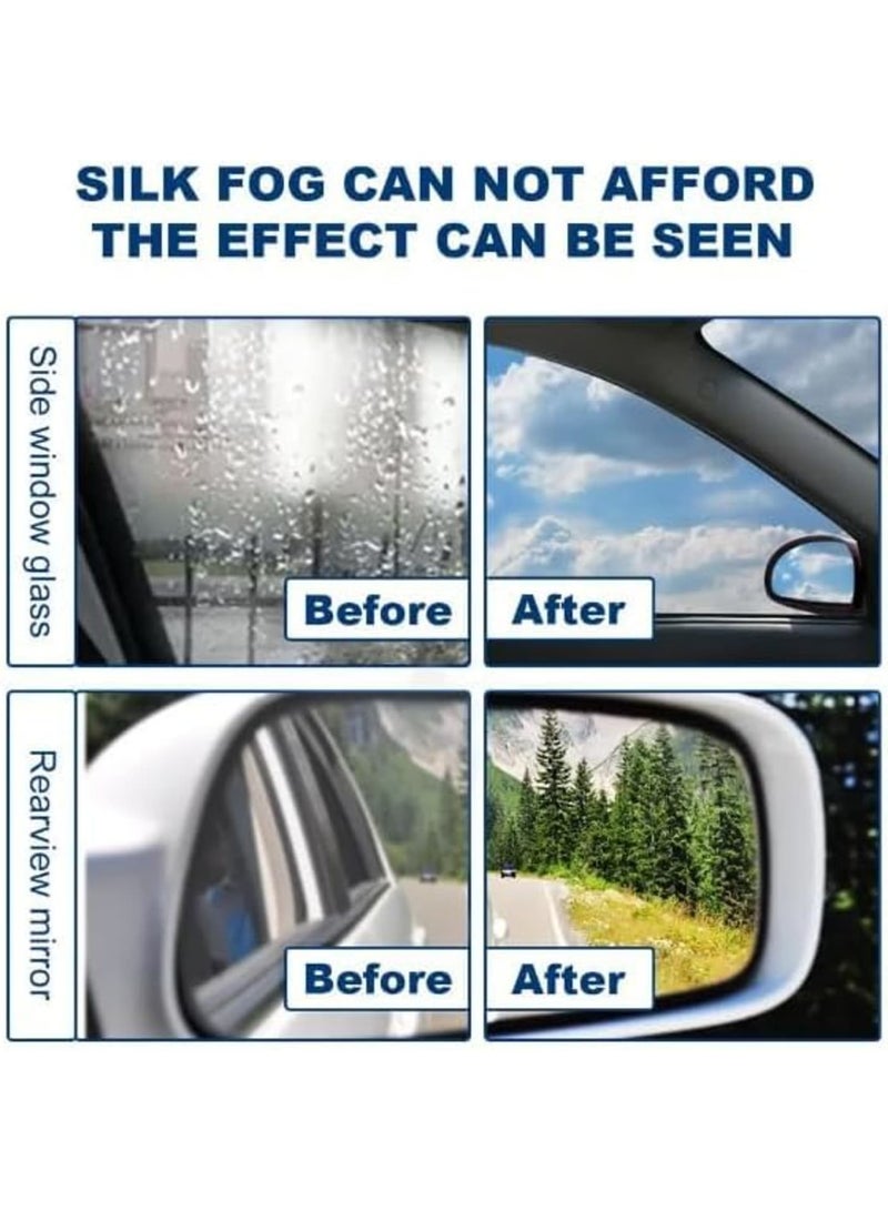 SOLARAE Car Window Cleaner, Car Glass Oil Film Cleaner with Sponge and Towel, Water Spot Remover for Glass Surfaces, Easily Restore Glass Clarity, Works on Windows, Mirrors, Navigation Screens & More - Image 3