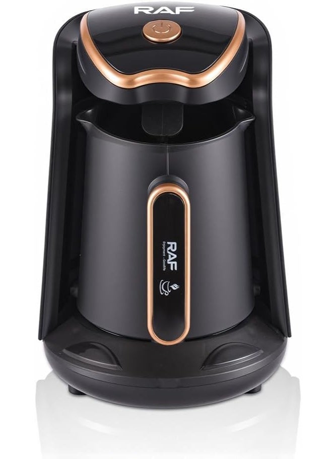 RAF R.103 Turkish Coffee Pot 600W – Multi-Use Coffee & Tea Brewer – 300ml Cup Capacity – Fast Boiling System – Anti-Spill Design – Premium Home Coffee Solution - Image 4