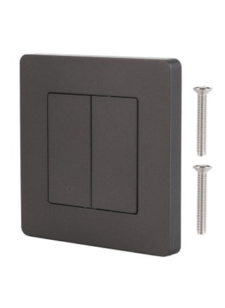 Smart Light Switch for Zigbee 2 Gang Timing Dimming Reverse Dual Control Smart Switch Panel AC100‑240V Gray - pzsku/ZCCEE2FAAAD8D8B8E671CZ/45/1746229735/6810f4d6-82be-4040-980e-40f4489104a7