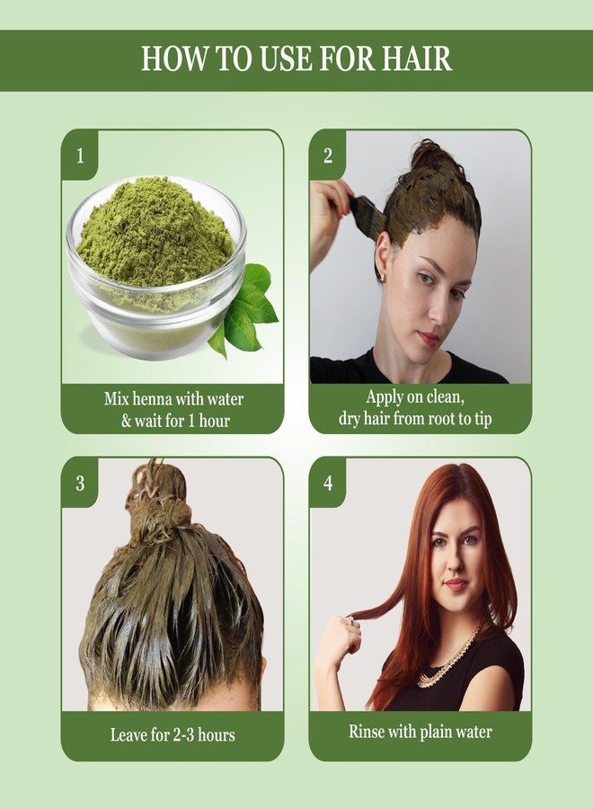 Prem Dulhan Natural Henna Hair Care Powder – 250g, 100% Pure & Natural Mehendi for Hair, Hands & Feet, Herbal Henna for Natural Brown Color - Image 3