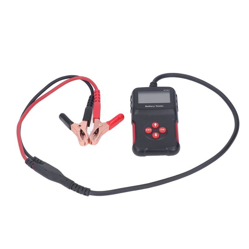 Car Battery Tester 12V 100-2000 CCA - High Accuracy Battery Analyzer for Automotive Vehicle Battery Diagnosis & Health Monitoring - Image 2