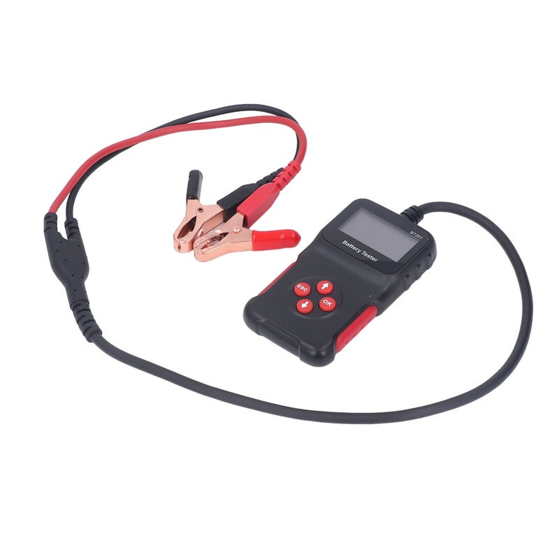 Car Battery Tester 12V 100-2000 CCA - High Accuracy Battery Analyzer for Automotive Vehicle Battery Diagnosis & Health Monitoring - Image 1