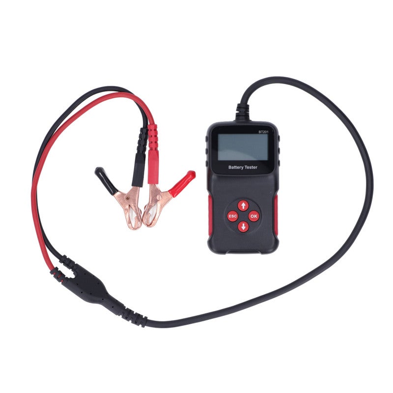 Car Battery Tester 12V 100-2000 CCA - High Accuracy Battery Analyzer for Automotive Vehicle Battery Diagnosis & Health Monitoring - Image 3