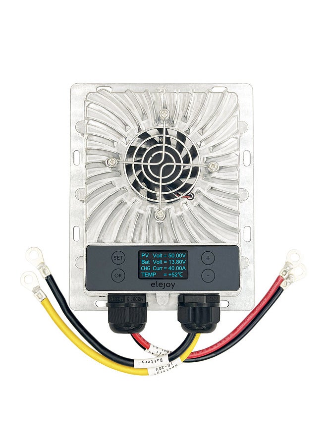 Generic - 600W MPPT Solar Controller 10-30V Voltage Adjustable with LCD Display Maximum Power Point Tracking Photovoltaic Step-down Controller Adapt to Various Batteries - Image 1