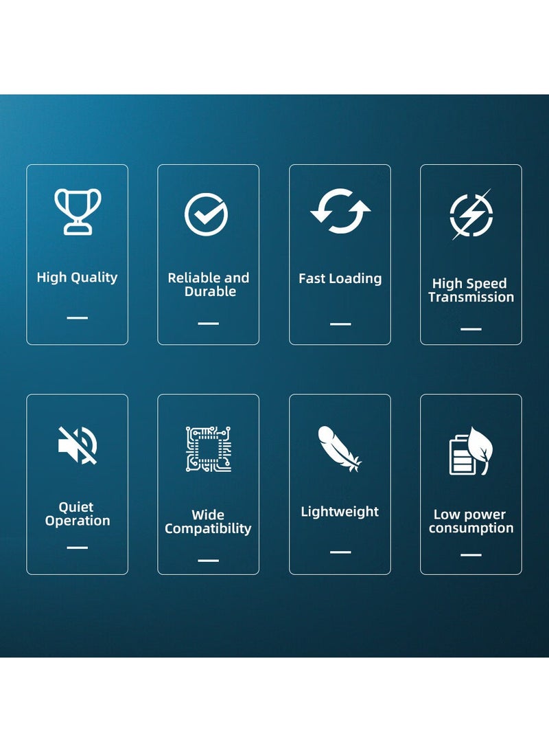 جولدنفير قرص صلب SSD سعة 256 جيجابايت من Goldenfir SATAIII مقاس 2.5 بوصة لأجهزة الكمبيوتر المحمولة  - Image 3