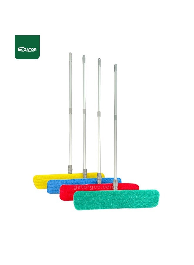 جاتور ممسحة من الألياف الدقيقة للاستخدام الرطب والجاف | 60 سم | أزرق - Image 2