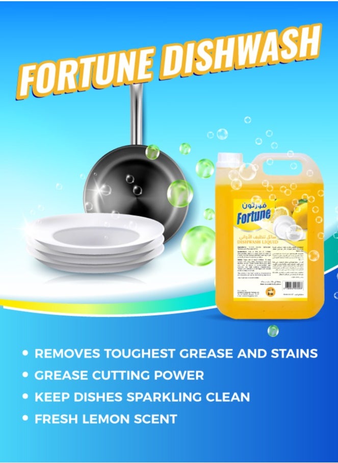 Fortune Fortune Dishwashing Liquid 5L  - Image 3